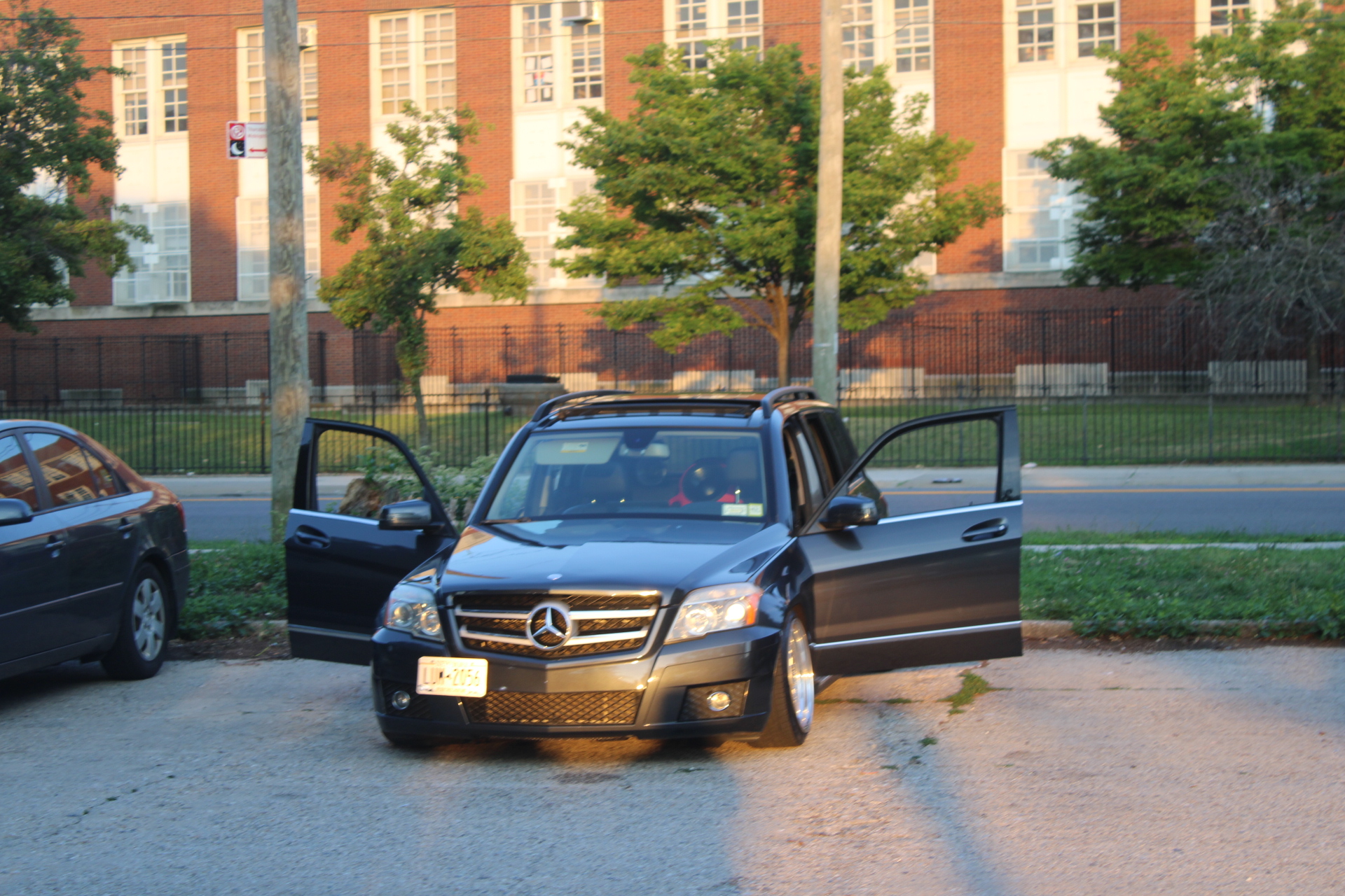 Mercedes GLK at the car meet