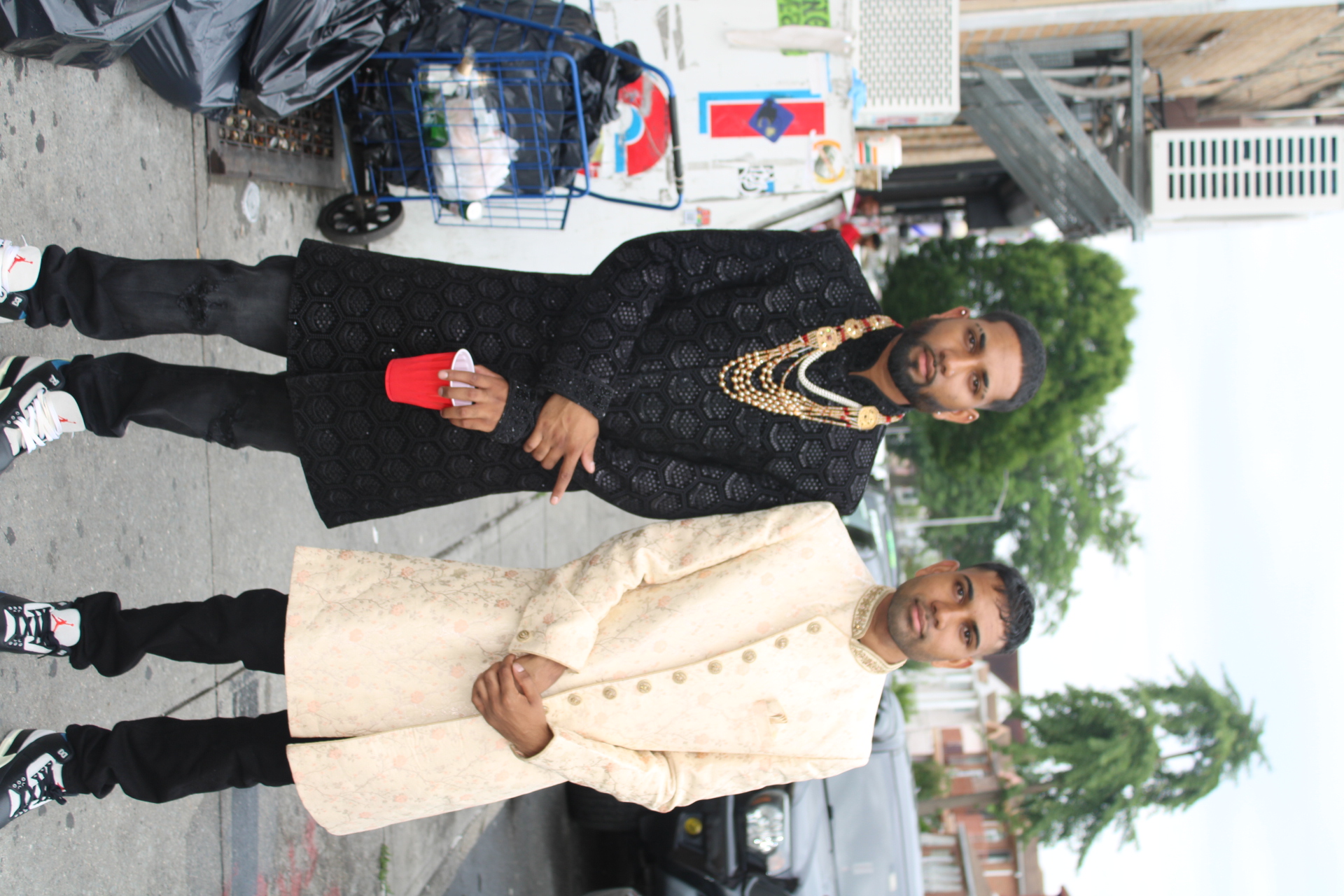 Groomsmen in sherwani